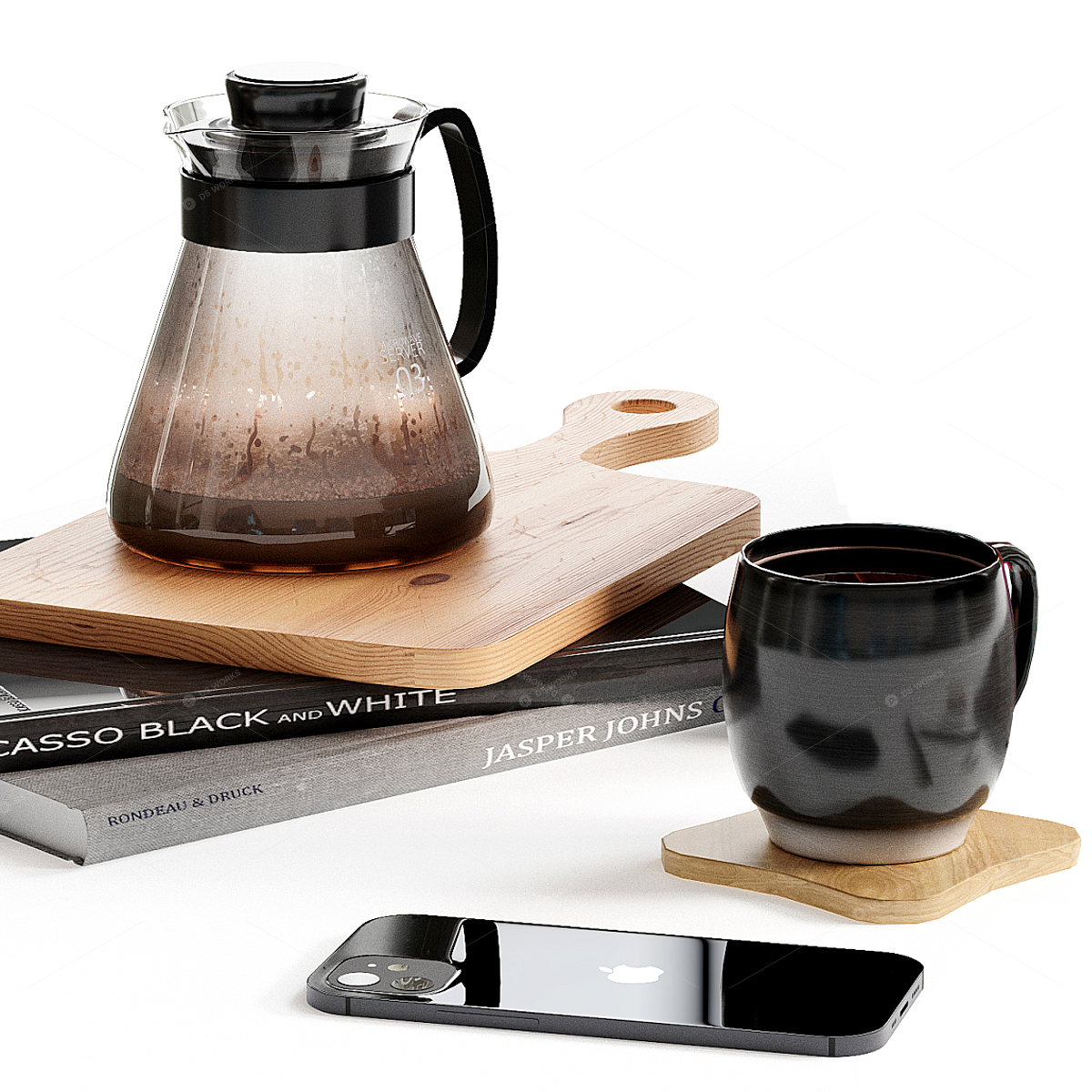 Tea Sets 3D Models