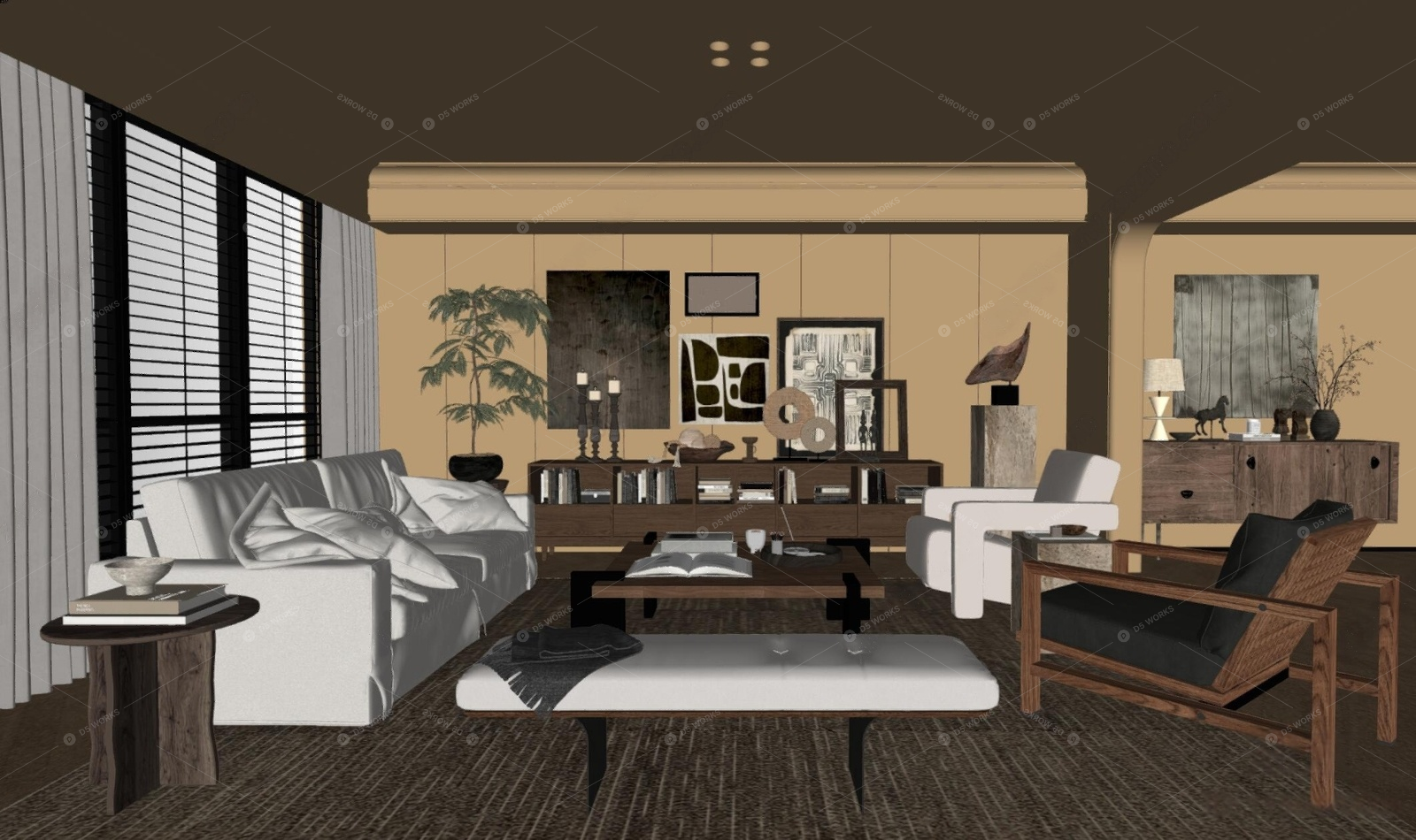 Living Rooms 3D Models 2