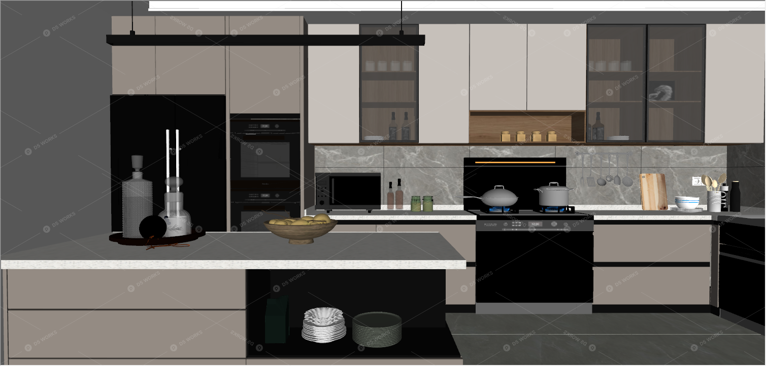 Kitchens 3D Models 3