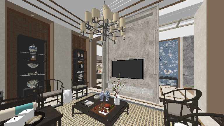 Chinese Home Living Room