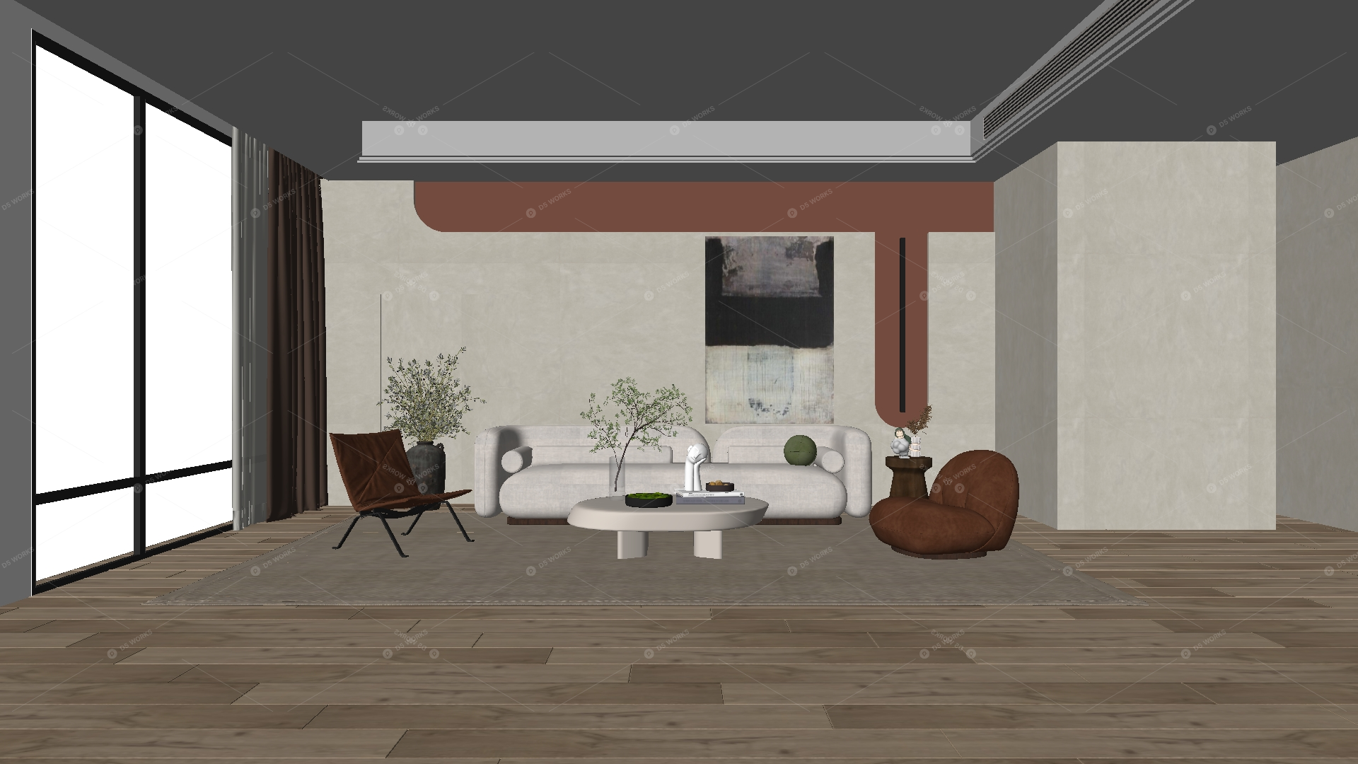 Living Rooms 3D Models