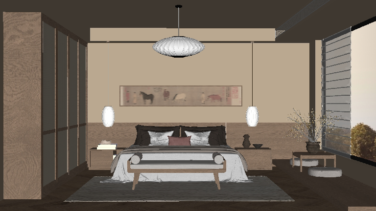 Chinese Home Bedroom