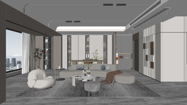 Modern Home Living Room