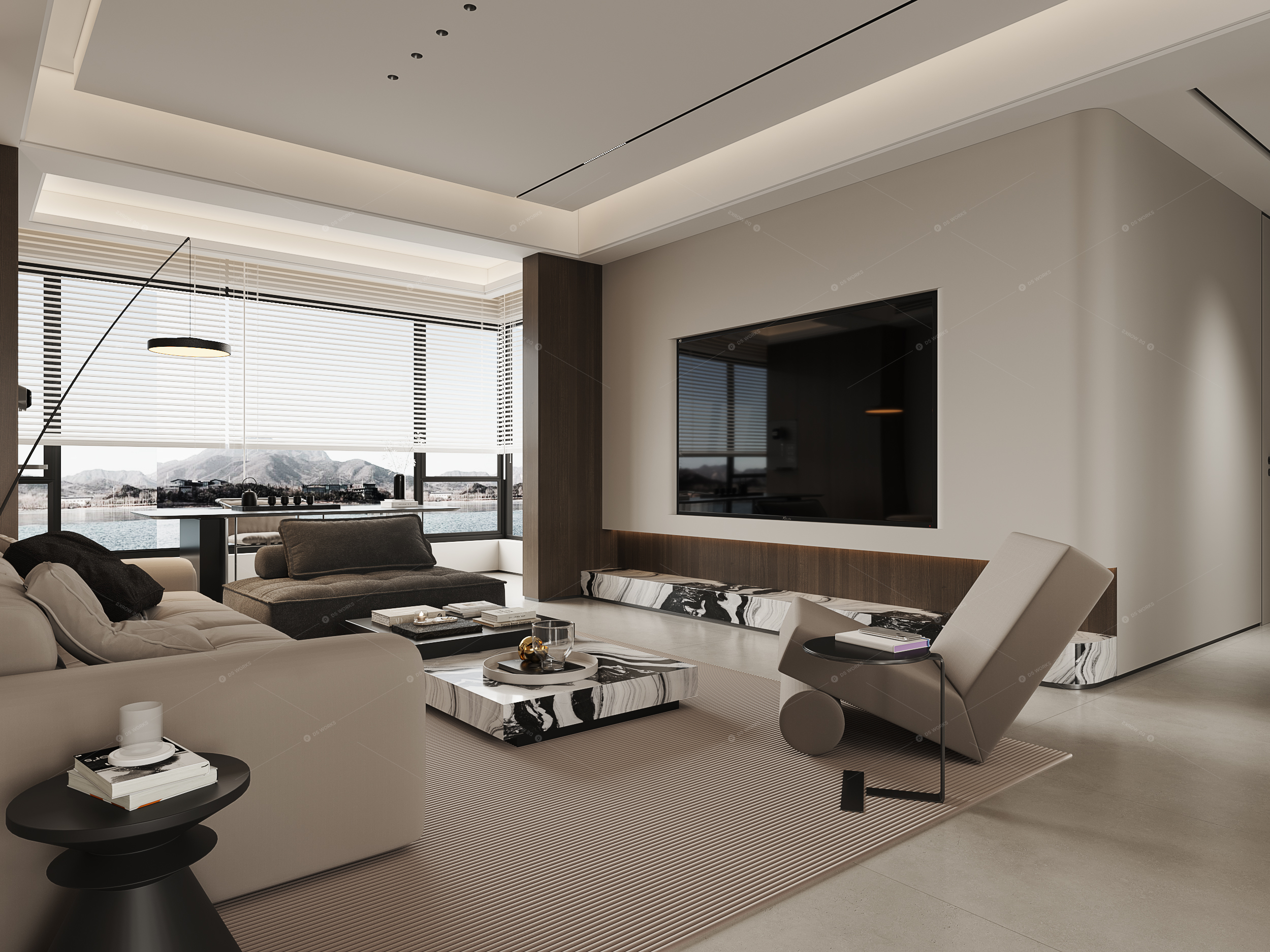 Living & Dining Rooms 3D Models 2