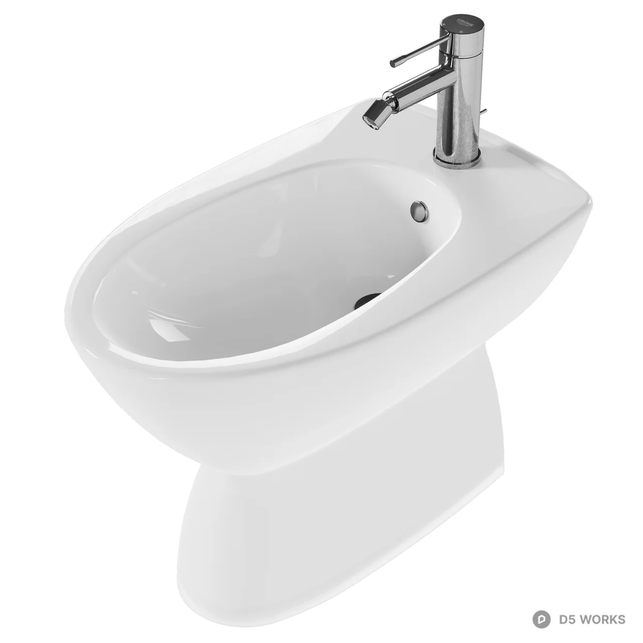 Bidet 3d model - Image 1