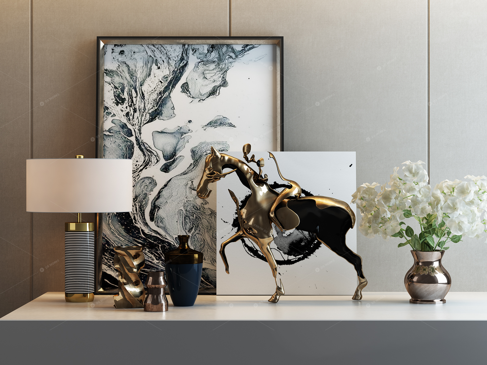 Decorative Sets 3D Models
