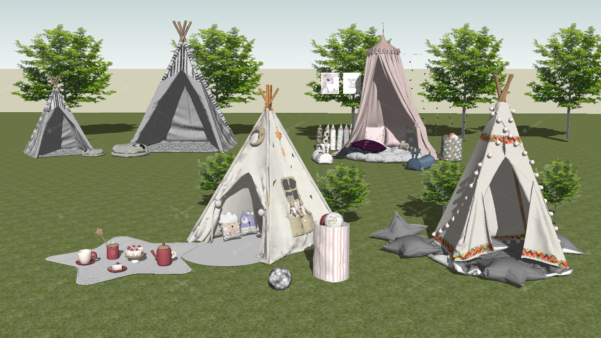 Entertainment Equipment 3D Models