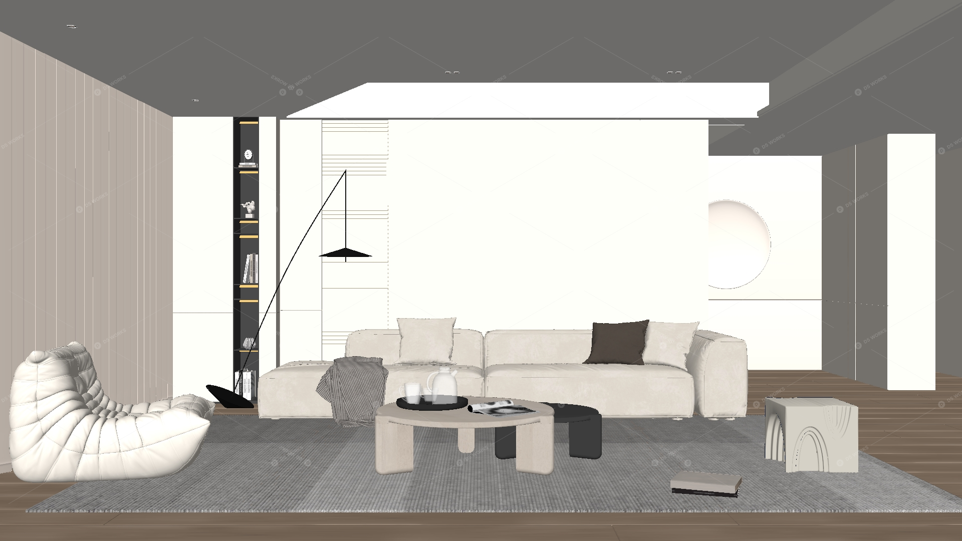 Living Rooms 3D Models