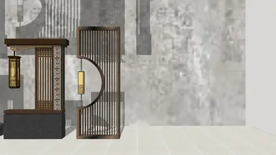 New Chinese Landscape Light