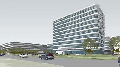 Modern Office Buildings