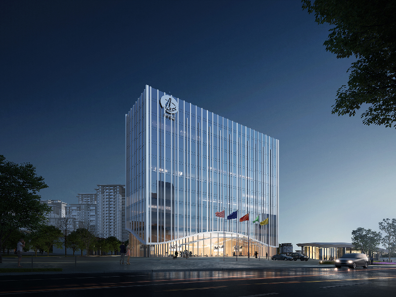 Modern Hotel Building