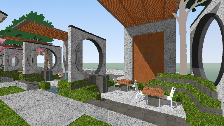 Chinese Courtyard Landscapes
