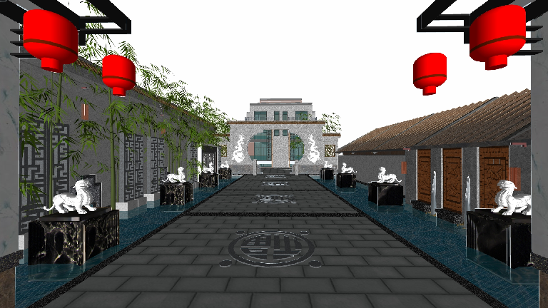 Chinese Courtyard Landscapes