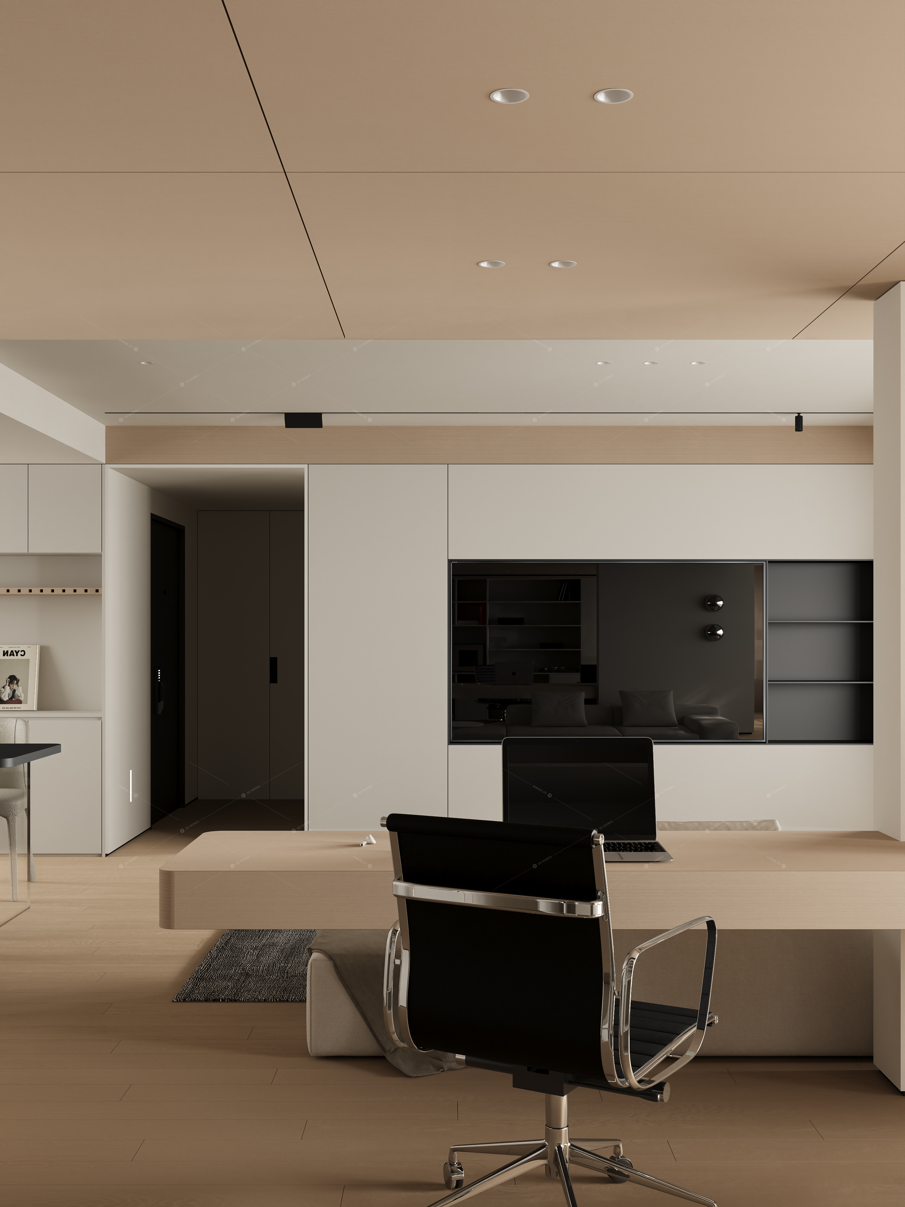 Living & Dining Rooms 3D Models 4