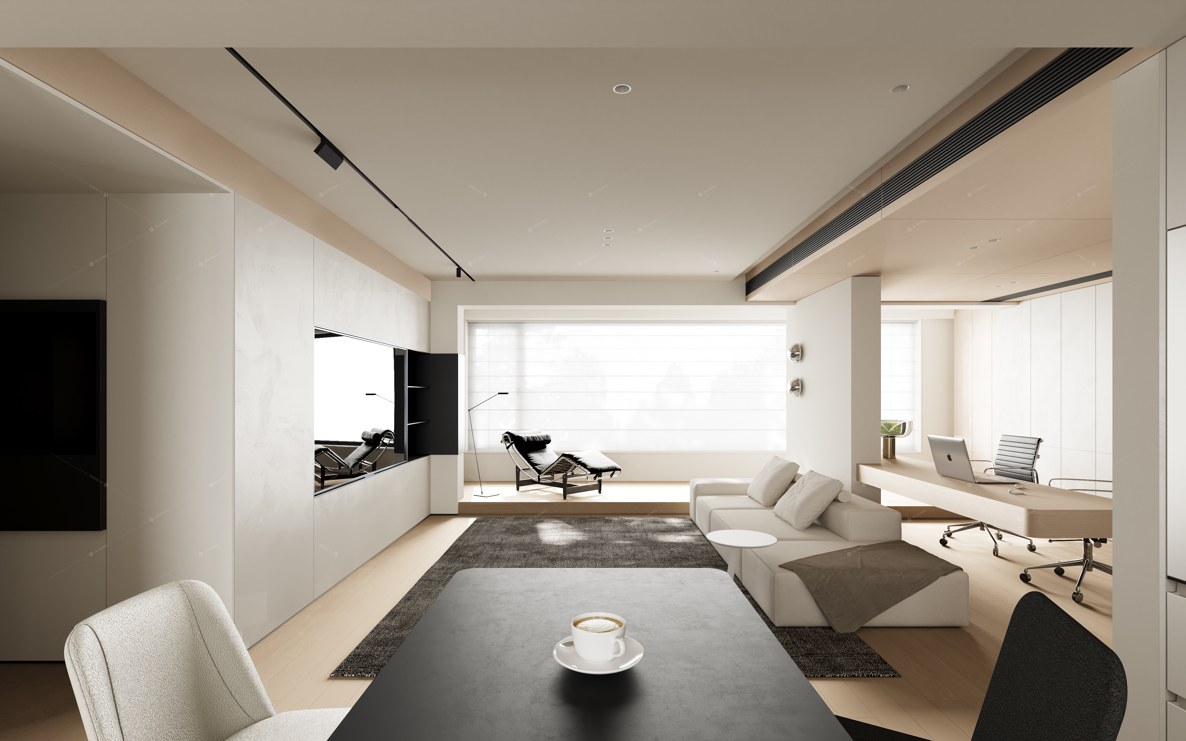 Living & Dining Rooms 3D Models 6