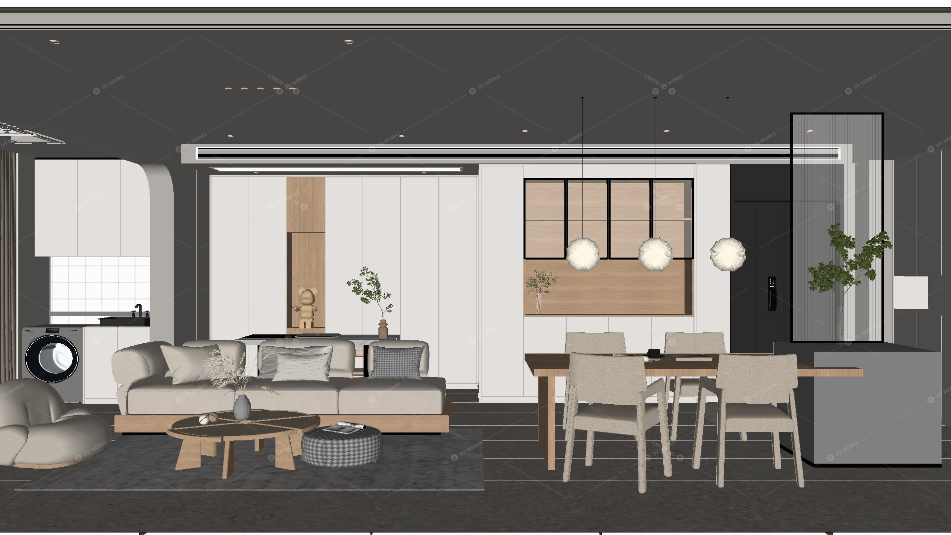 Living & Dining Rooms 3D Models