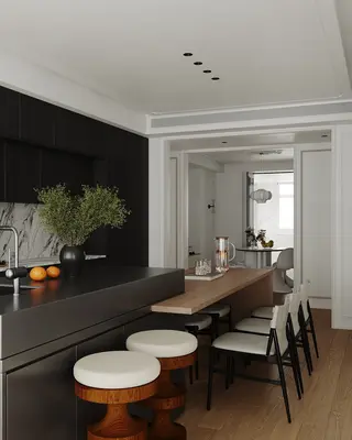 Modern Living & Dining Room