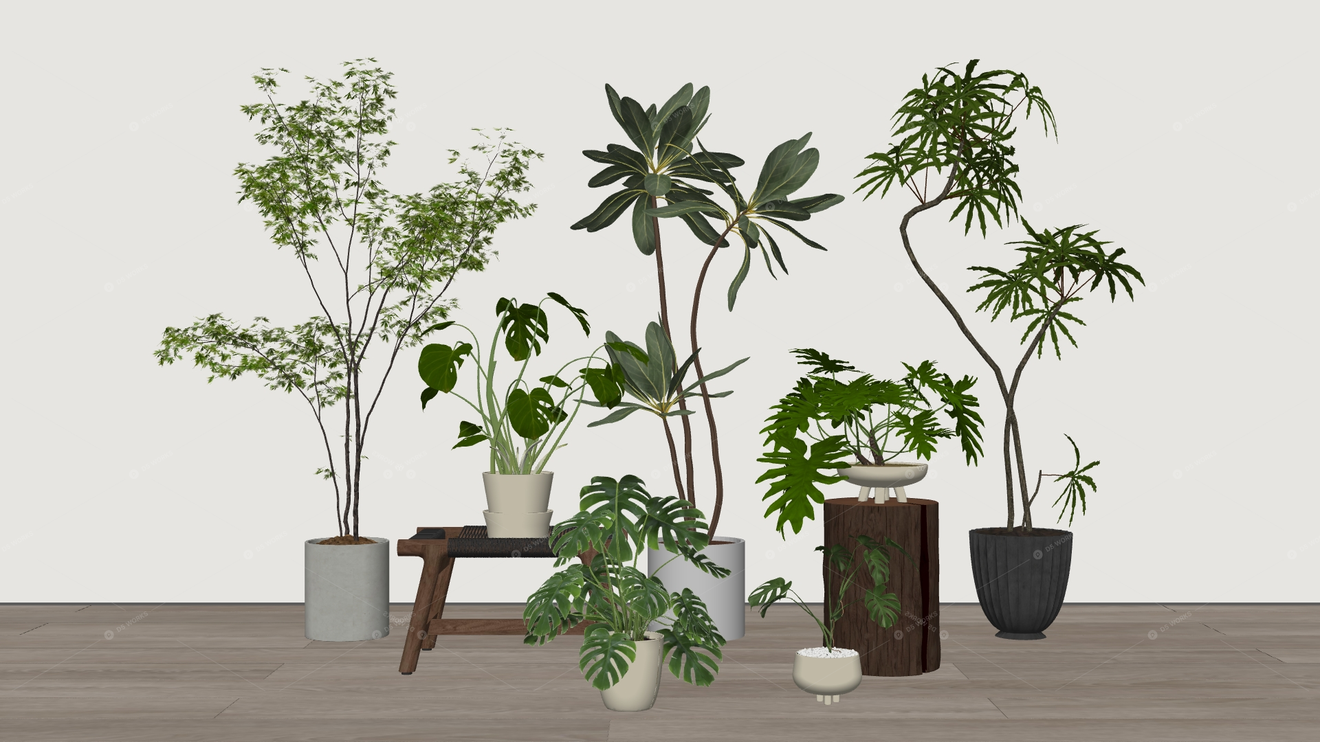 Greenery 3D Models