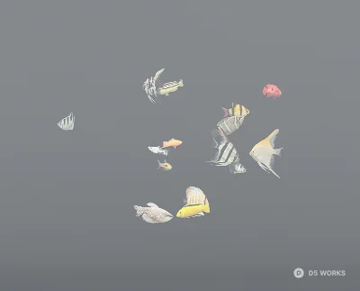Tropical Fish Collection 3d model - Image 1