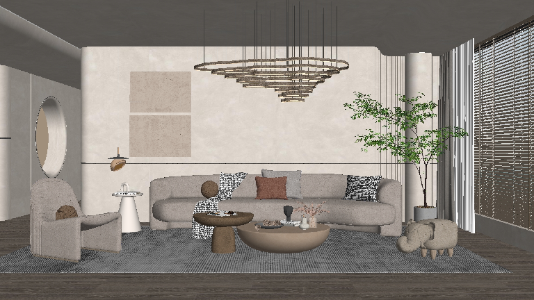 Modern Home Living Room