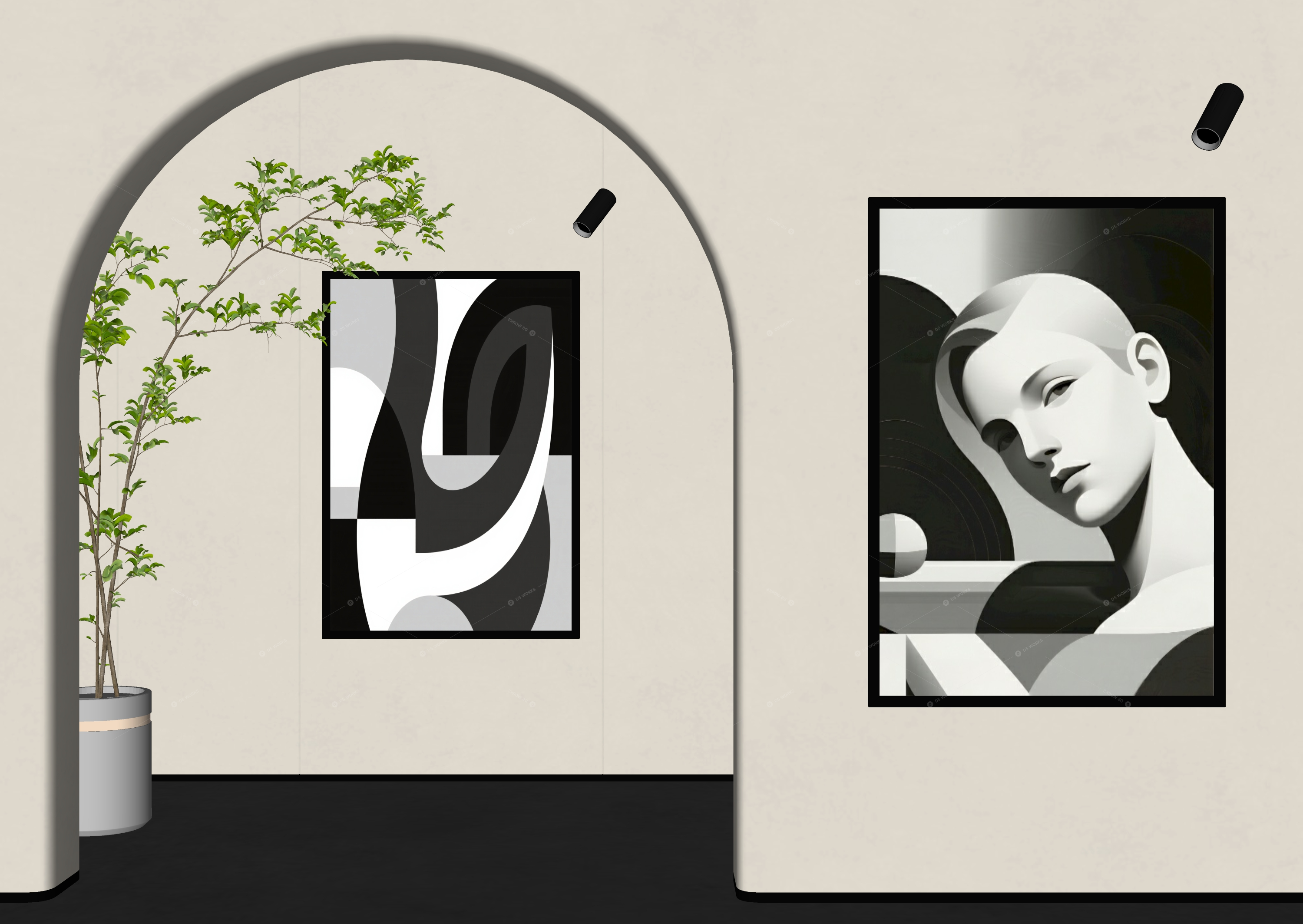 Wall Art 3D Models 2