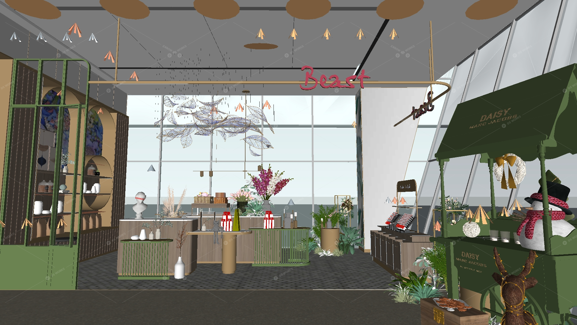 Vases & Floral Arrangements 3D Models