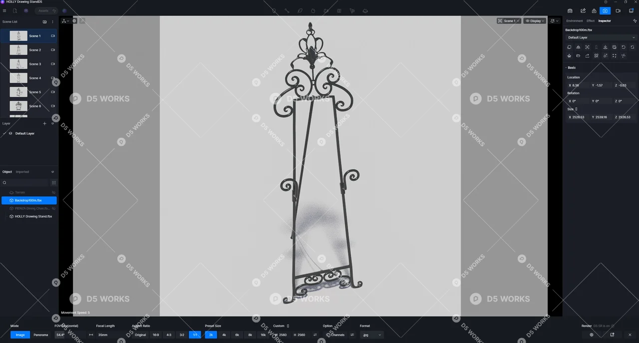 Decoration 3d model thumbnail 8