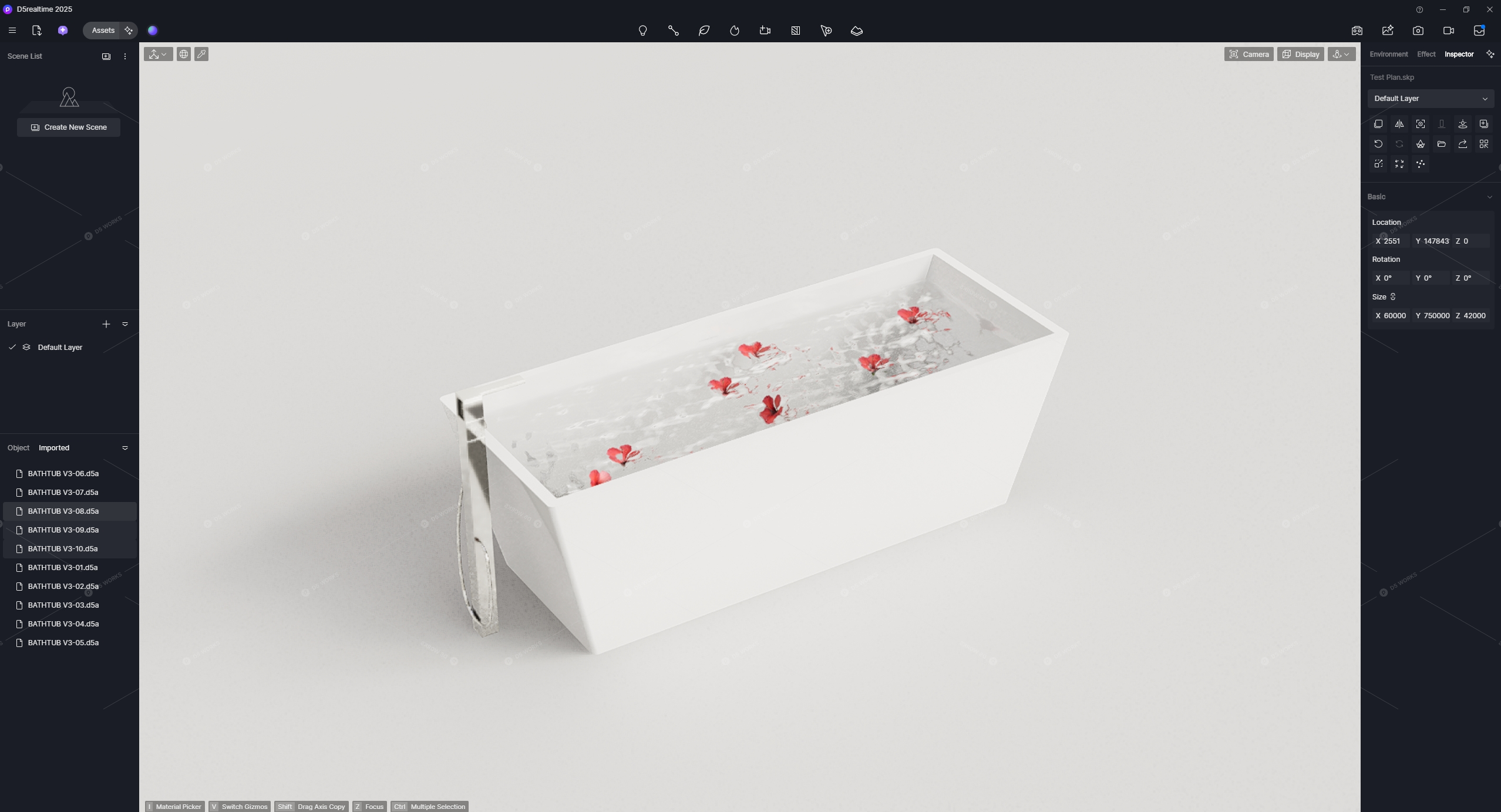Bathtubs 3D Models 2