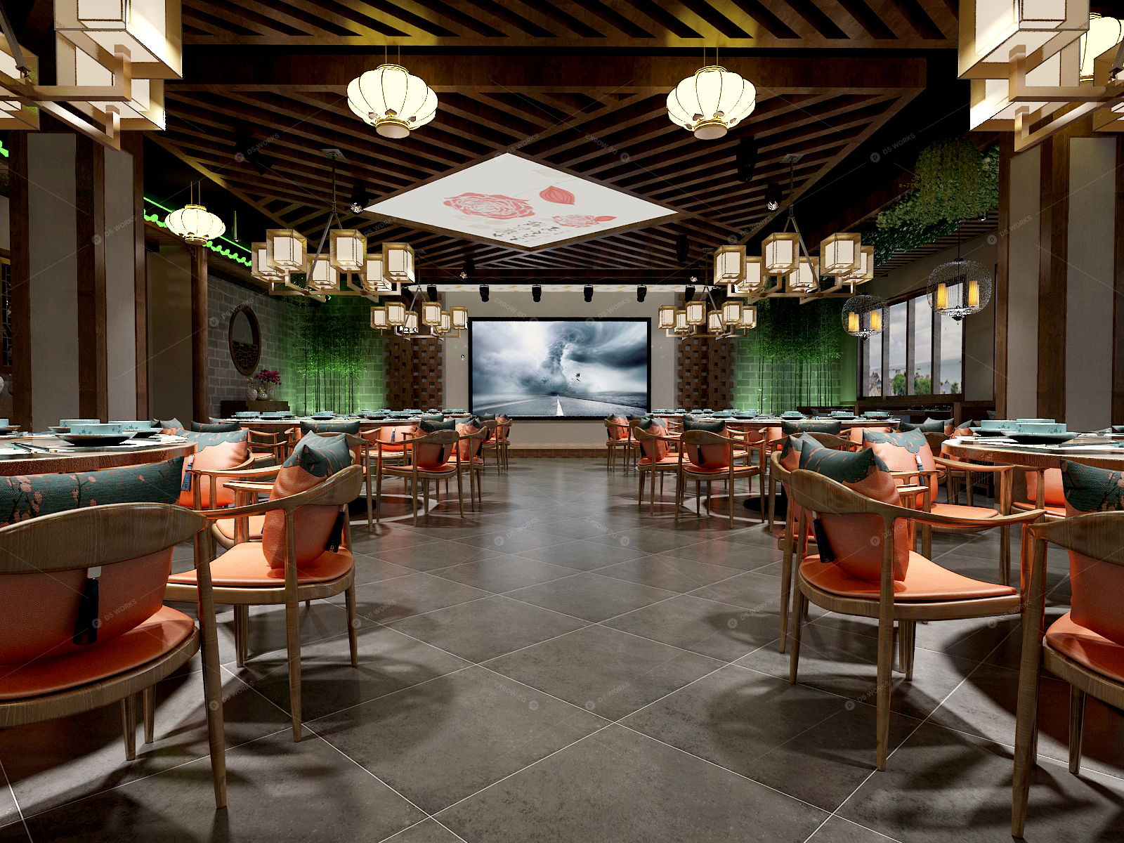 Restaurant Spaces 3D Models