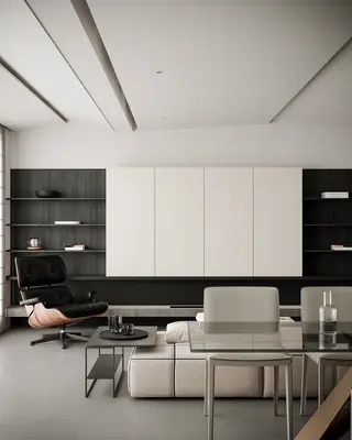 Modern Home Living Room 3d model
