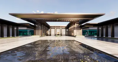 Sales Center 3d model