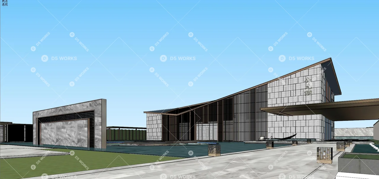 Sales Center 3d model thumbnail 7