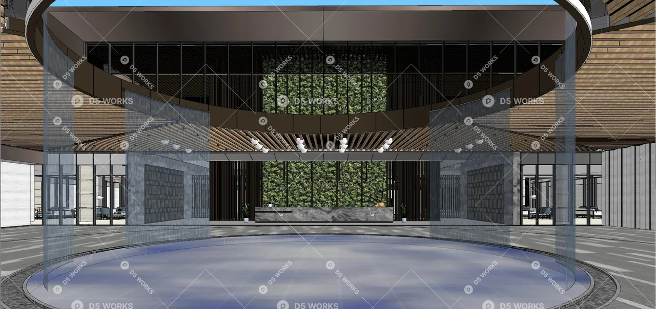 Sales Center 3d model thumbnail 14