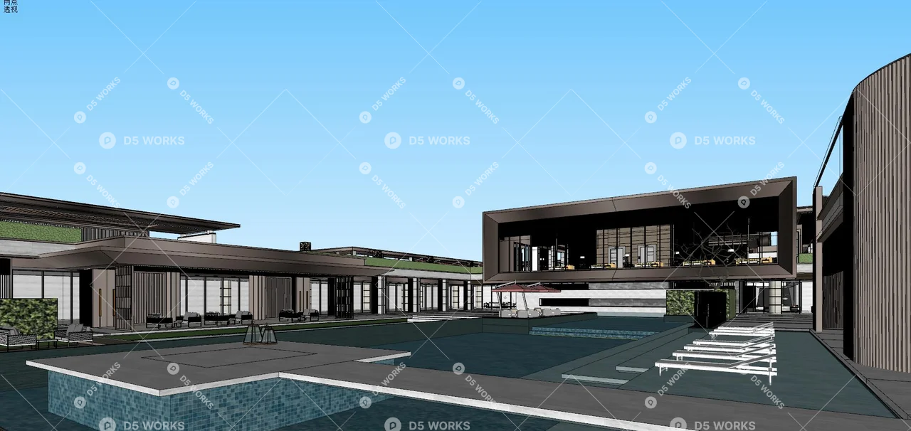 Sales Center 3d model thumbnail 17