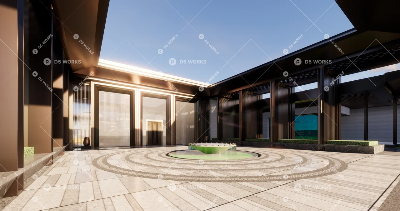 Sales Center 3d model thumbnail 24