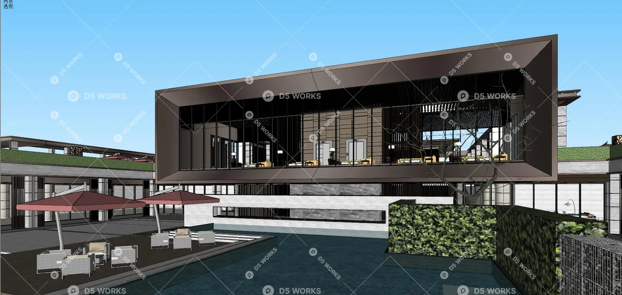 Sales Center 3d model thumbnail 15