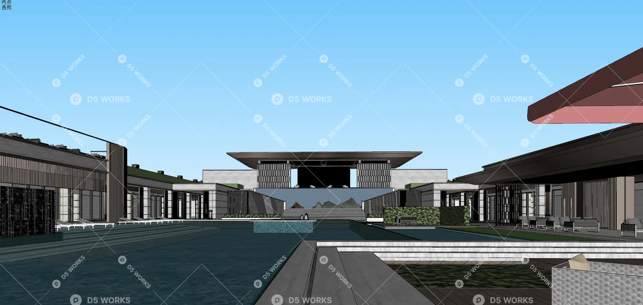 Sales Center 3d model thumbnail 18