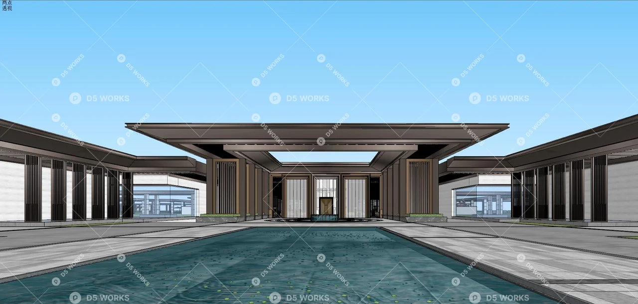 Sales Center 3d model thumbnail 11