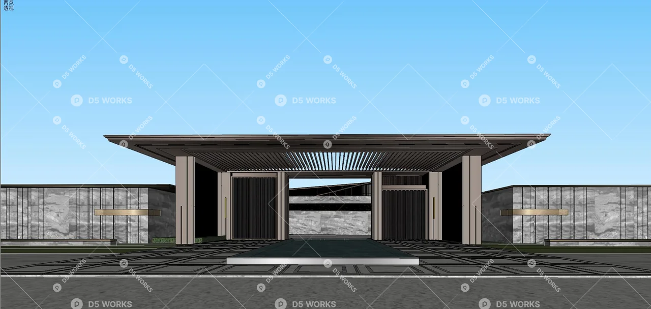 Sales Center 3d model thumbnail 6