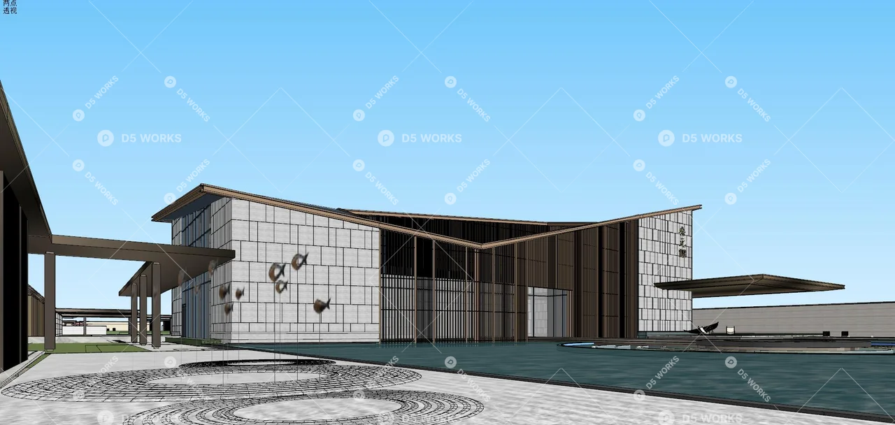 Sales Center 3d model thumbnail 9