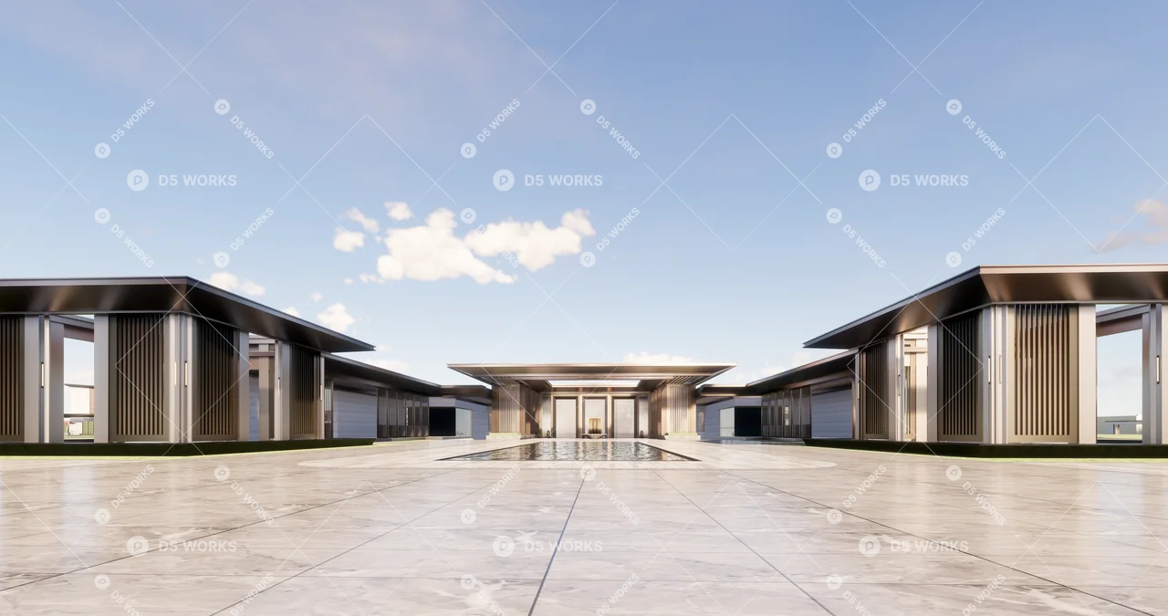 Sales Center 3d model thumbnail 3