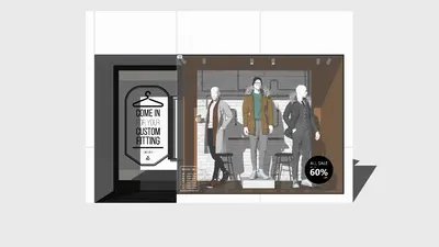 Wabi-Sabi Display Window