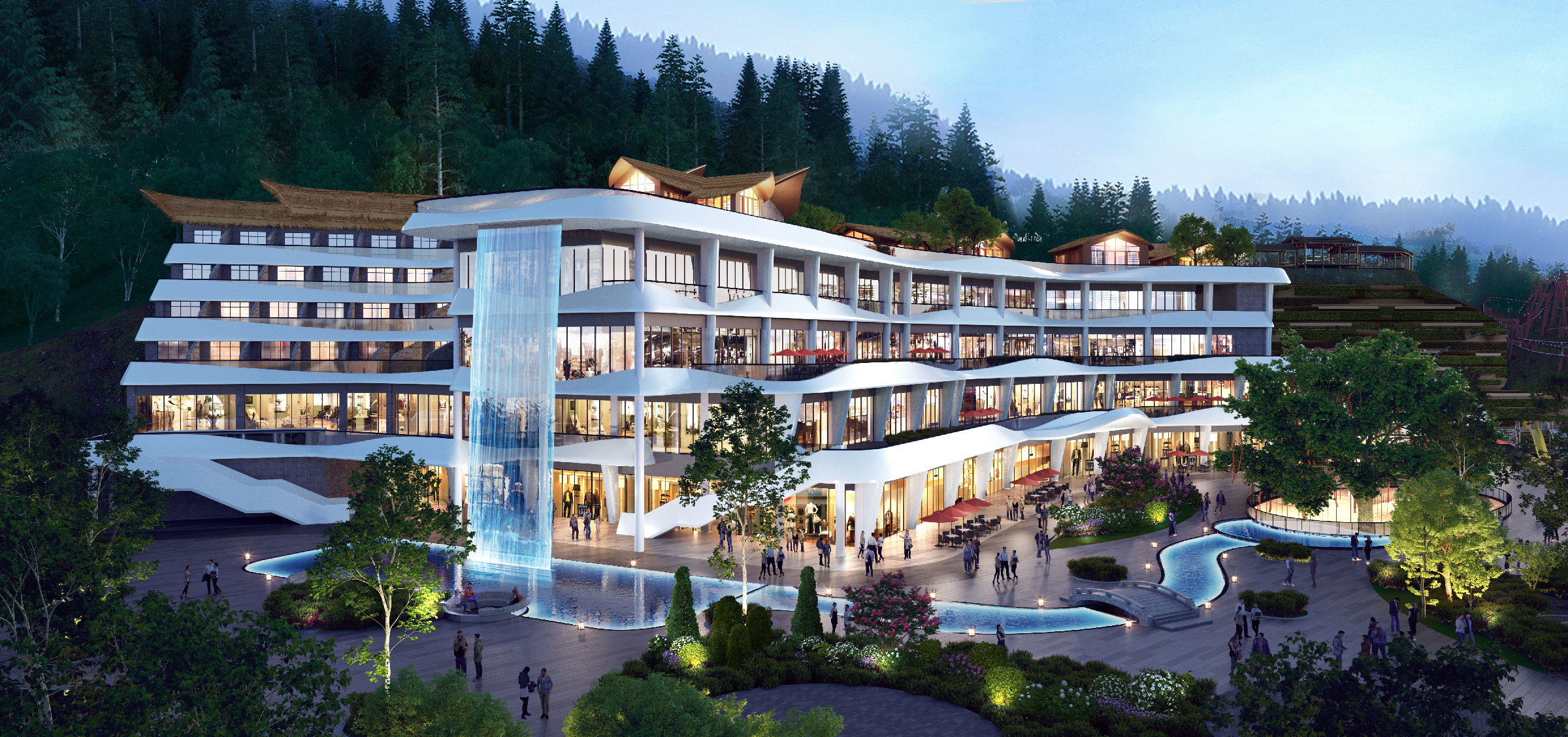 Modern Homestay Building