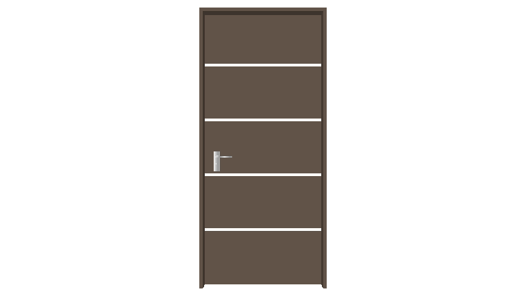 Modern Single Door