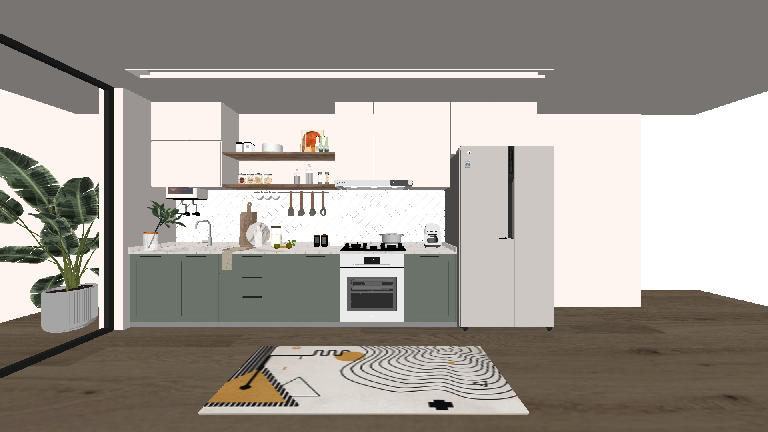 Modern Open Kitchen