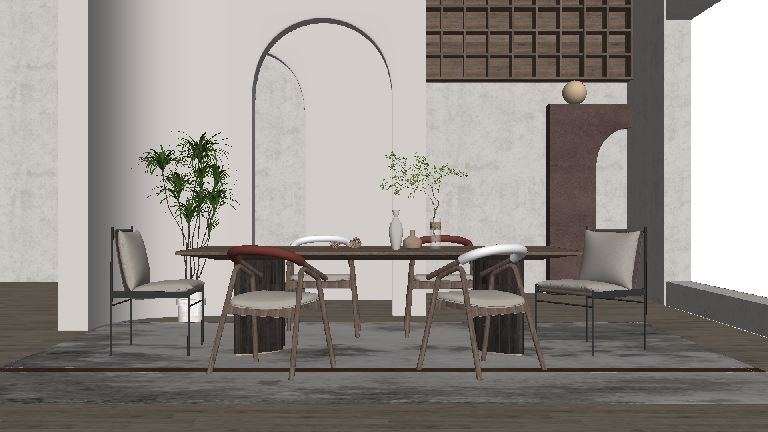 Modern Dining Room (Home)