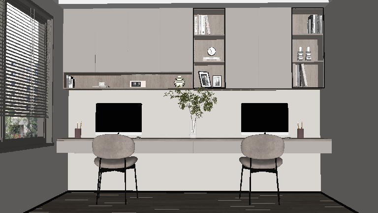 Modern Study Room