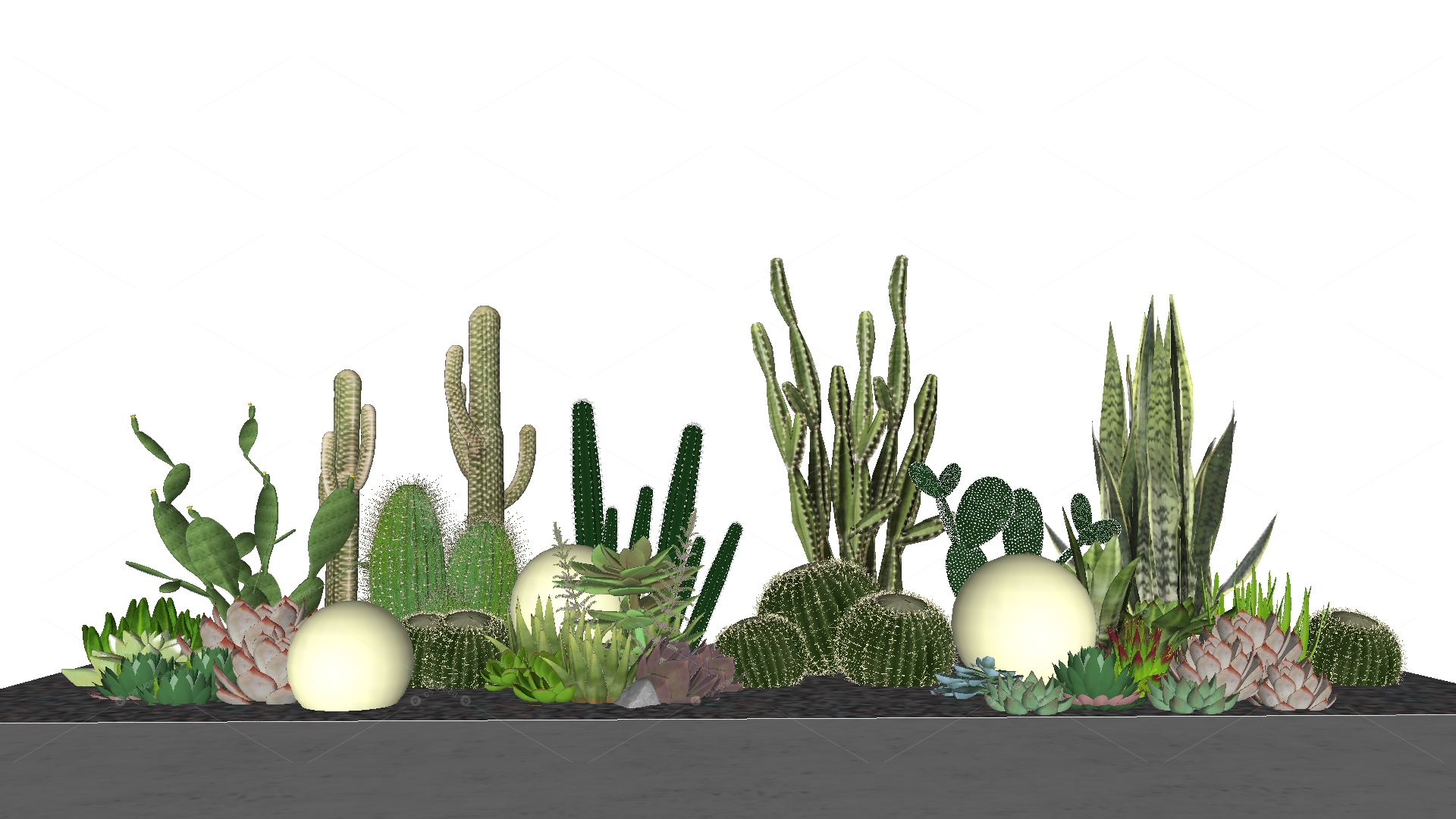 Greenery 3D Models