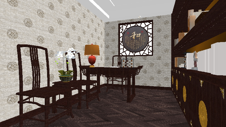 Chinese Study Room