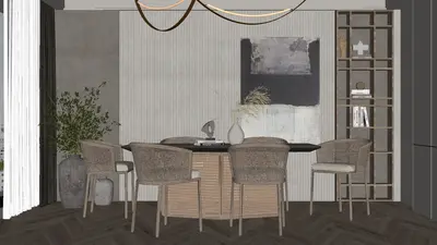 Wabi-Sabi Dining Spaces